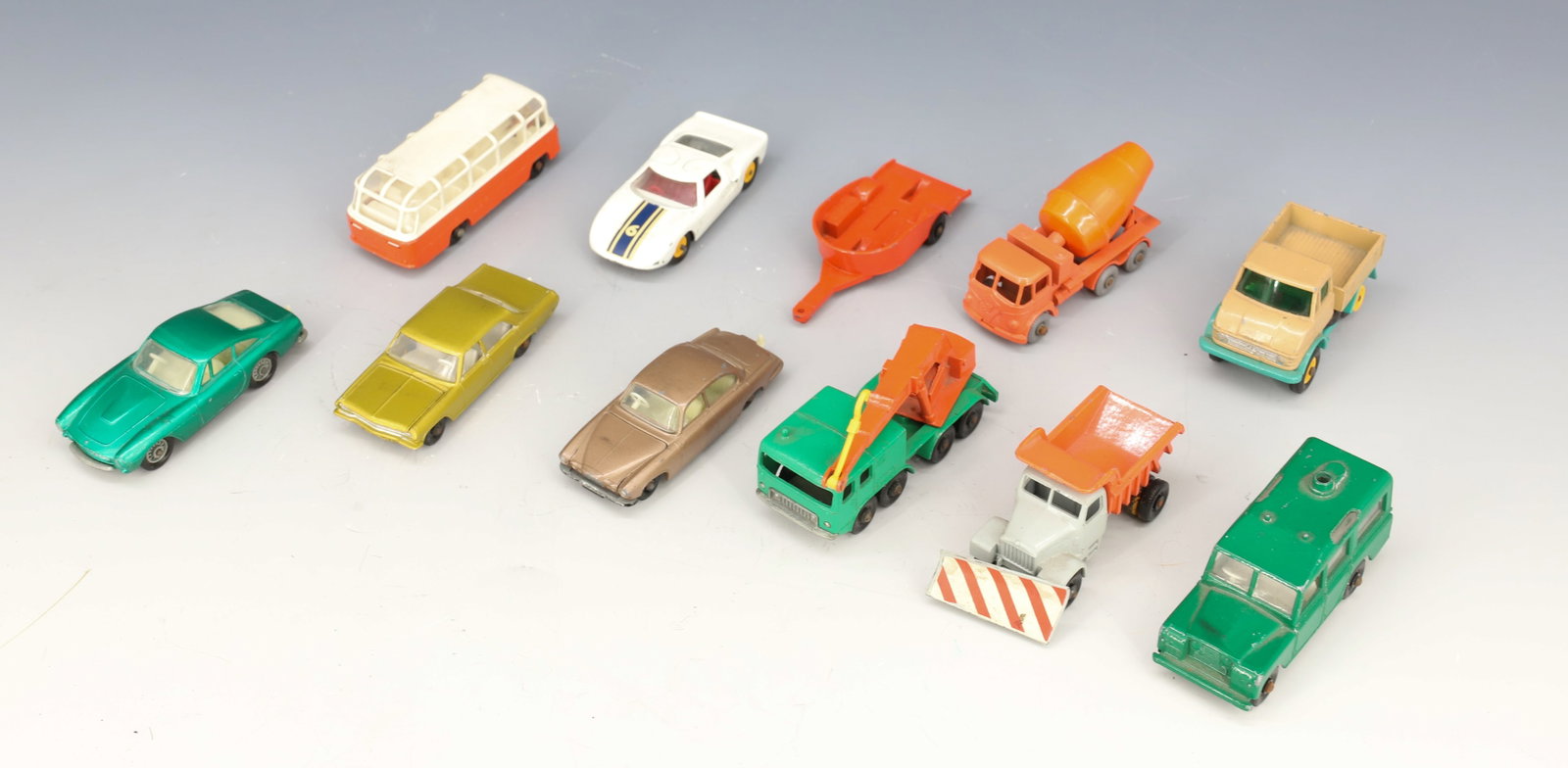 LOT OF VINTAGE MATCHBOX TOYS: (10) VARIOUS CARS AND TRUCKS PLEASE READ CAREFULLY - Terms for Purchasing and Shipping of Auction Items. Please read carefully before bidding. All payments for purchases will be made through LiveAucti