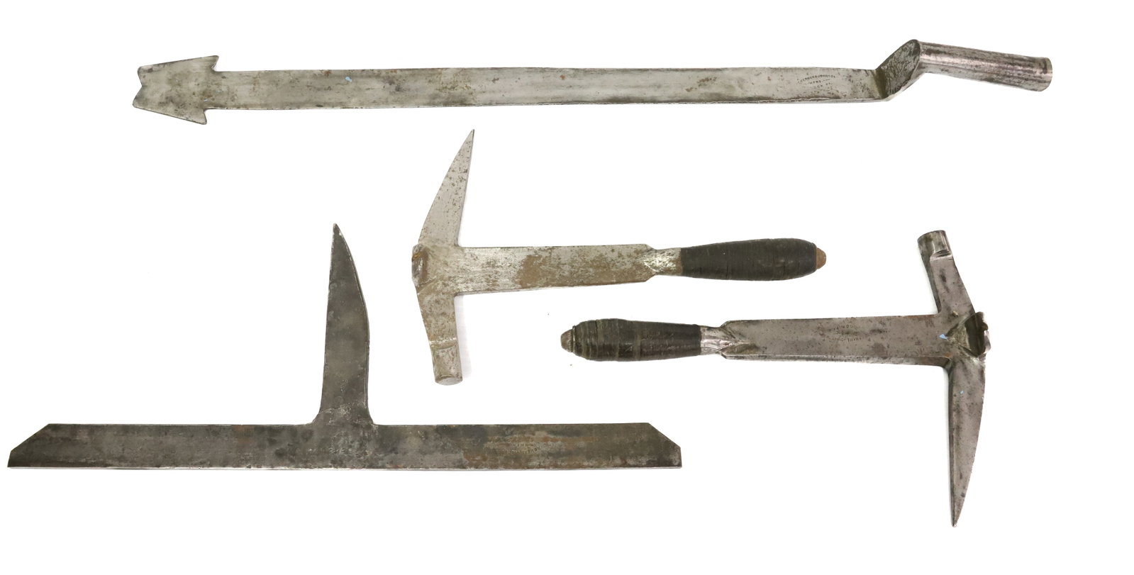 LOT OF ANTIQUE SLATER'S TOOLS: ALL IMPRESSED BANGOR, PA. LARGEST 29" L. PLEASE READ CAREFULLY - Terms for Purchasing and Shipping of Auction Items. Please read carefully before bidding. All payments for purchases will be made throu