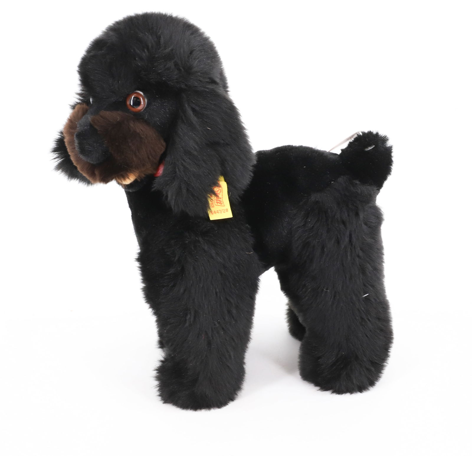 VINTAGE STEIFF POODLE: COSY TOBBY 9". BUTTON IN EAR AND TAG. PLEASE READ CAREFULLY - Terms for Purchasing and Shipping of Auction Items. Please read carefully before bidding. All payments for purchases will be made through