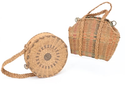 (2) NATIVE AMERICAN BASKETS