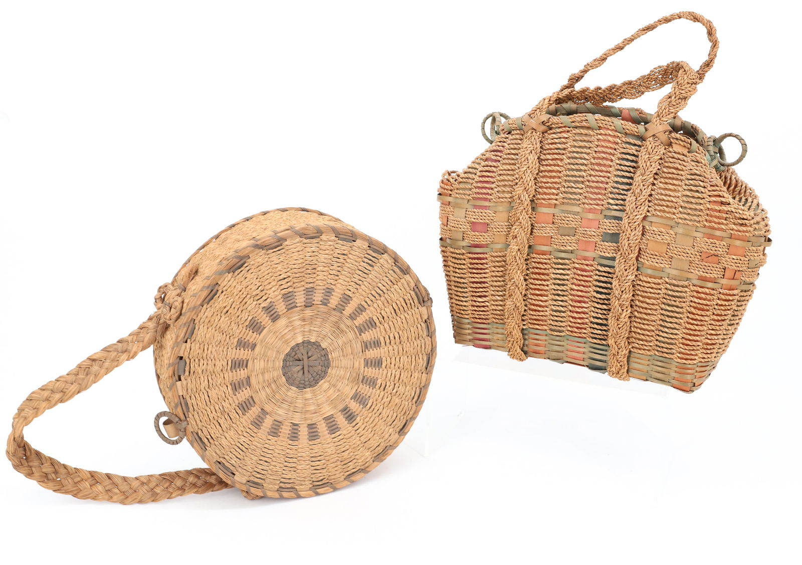 (2) NATIVE AMERICAN BASKETS