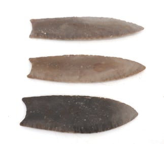 (3) CLOVIS POINTS