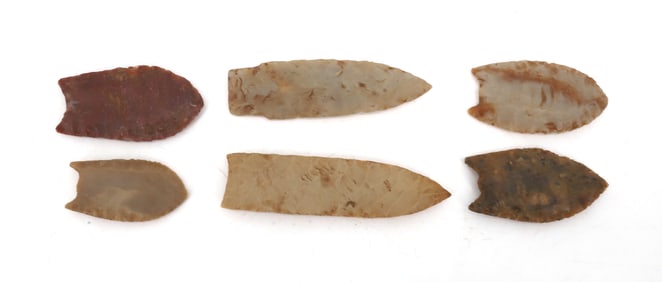 LOT OF CLOVIS POINTS, WYOMING