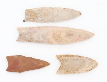 (4) NATIVE AMERICAN POINTS, ILLINOIS