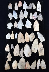 LOT OF NATIVE AMERICAN POINTS