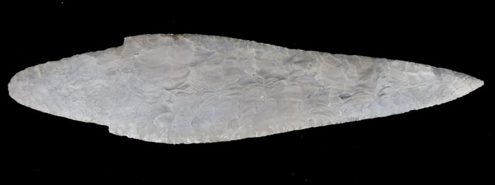 13 3/4" FLINT SPEAR HEAD