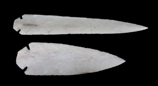 (2)  SPEAR / PROJECTILE POINTS
