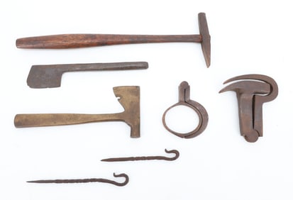 LOT OF ANTIQUE TOOLS