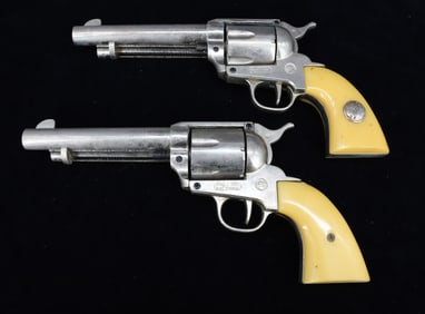 PAIR OF PROP (REPLICA) GUNS