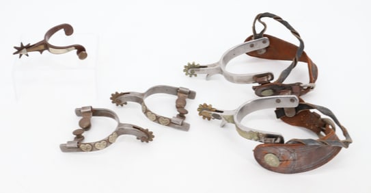 (2) PAIRS OF SPURS