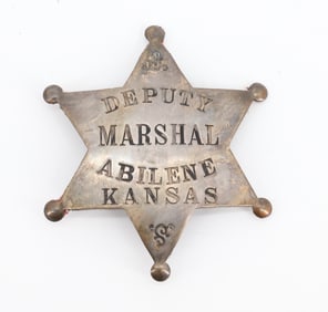 DEPUTY MARSHAL BADGE, KANSAS
