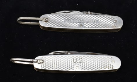 ARMY AND MARINE POCKET KNIVES