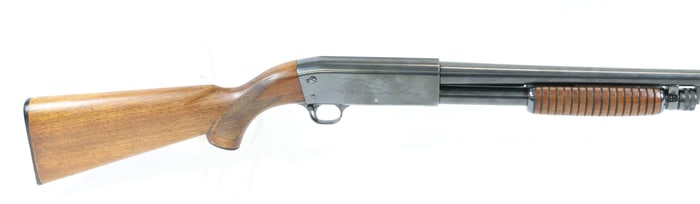 ITHACA MODEL 37 FEATHERLIGHT, PUMP ACTION SHOTGUN