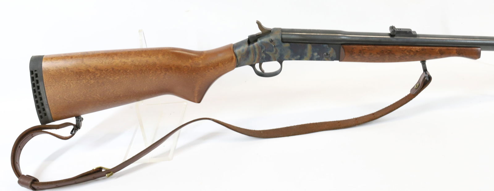 NEW ENGLAND FIREARMS PARDNER SINGLE SHOT SHOTGUN: 20 GAUGE, SERIAL# NL357197, 3" SHELLS, 24" BARREL THIS GUN REQUIRES A BACKGROUND CHECK, FEDERAL FIREARMS LICENSE. OR TRANSFER TO AN FFL HOLDER PLEASE READ CAREFULLY BEFORE BIDDING. ALL PAYMENTS MUST B