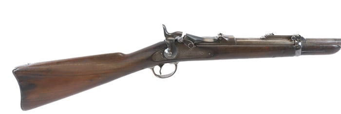 U.S. SPRINGFIELD MODEL 1878, TRAPDOOR MUSKET