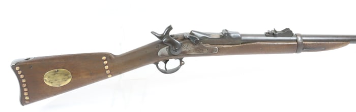NATIVE AMERICAN SURRENDERED U.S. SPRINGFIELD MODEL 1873, CARBINE