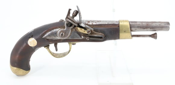 FRENCH NAPOLEONIC FLINTLOCK DRAGOON PISTOL