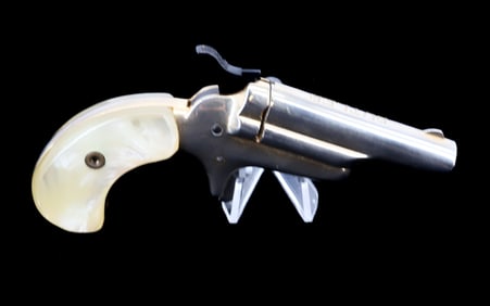 BUTLER SINGLE SHOT NICKEL DERRINGER