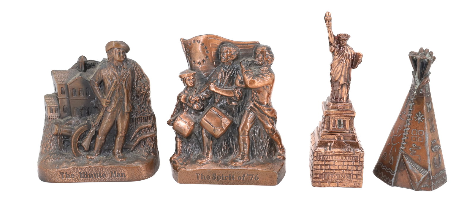 (4) ALUMINUM STILL BANKS  (1 of 3)