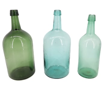 (3) ANTIQUE BOTTLES