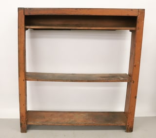 PAINTED COUNTRY BUCKET BENCH 