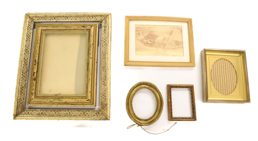 LOT OF ANTIQUE FRAMES 