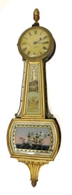 SIMON WILLARD, BOSTON MASS. BANJO CLOCK