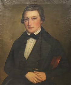 19TH C. PORTRAIT OF A GENTLEMAN
