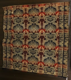 19TH CENTURY, TWO PIECE COVERLET 