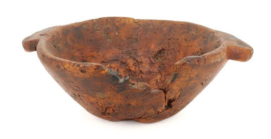 EARLY BURL BOWL 