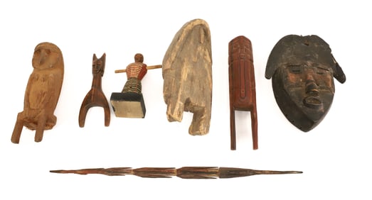 LOT OF TRIBAL ARTIFACTS