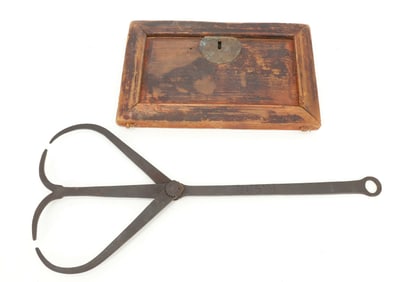 EARLY CALIPERS AND DRAWER FRONT