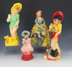 LOT OF CARNIVAL CHALKWARE