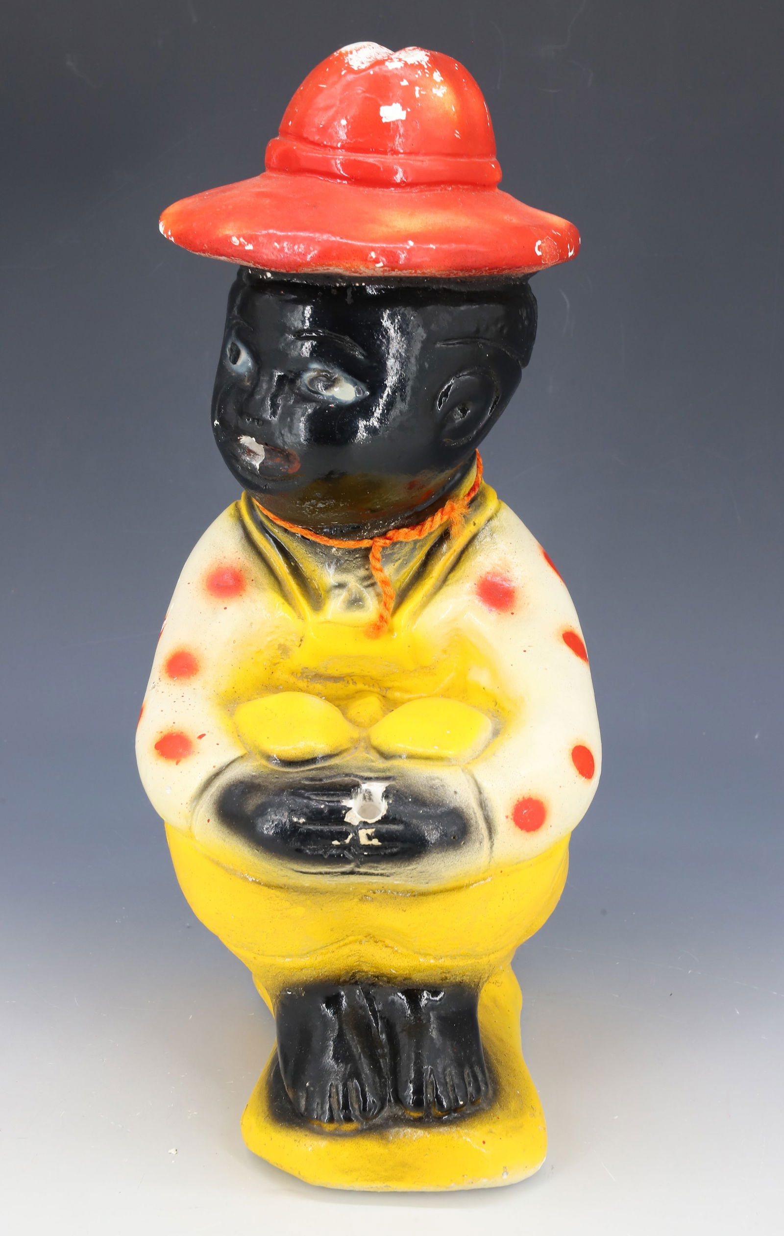 BLACK AMERICANA CARNIVAL CHALKWARE FIGURE (1 of 7)