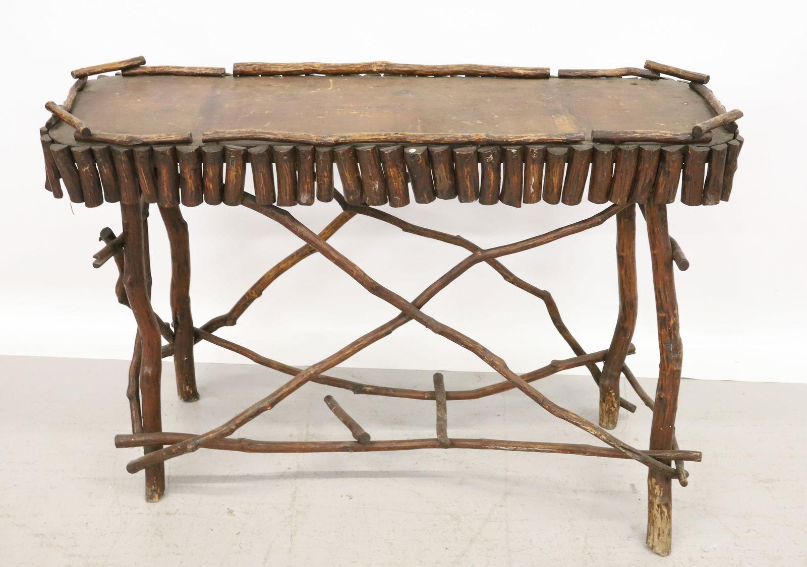 ADIRONDACK PLANT STAND  (1 of 5)