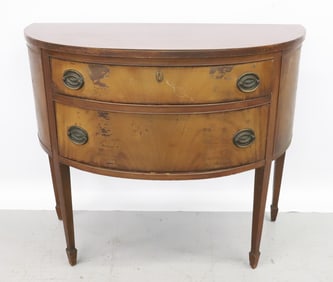 FINCH FURNITURE DEMI LUNE TABLE