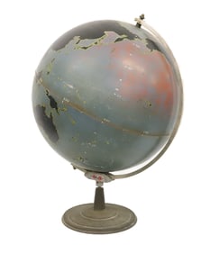 VINTAGE "AVIATION" GLOBE
