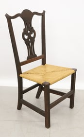COUNTRY CHIPPENDALE SIDE CHAIR 