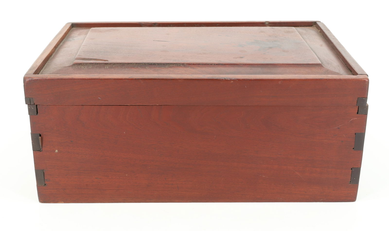 MAHOGANY DOVETAILED BOX (1 of 8)