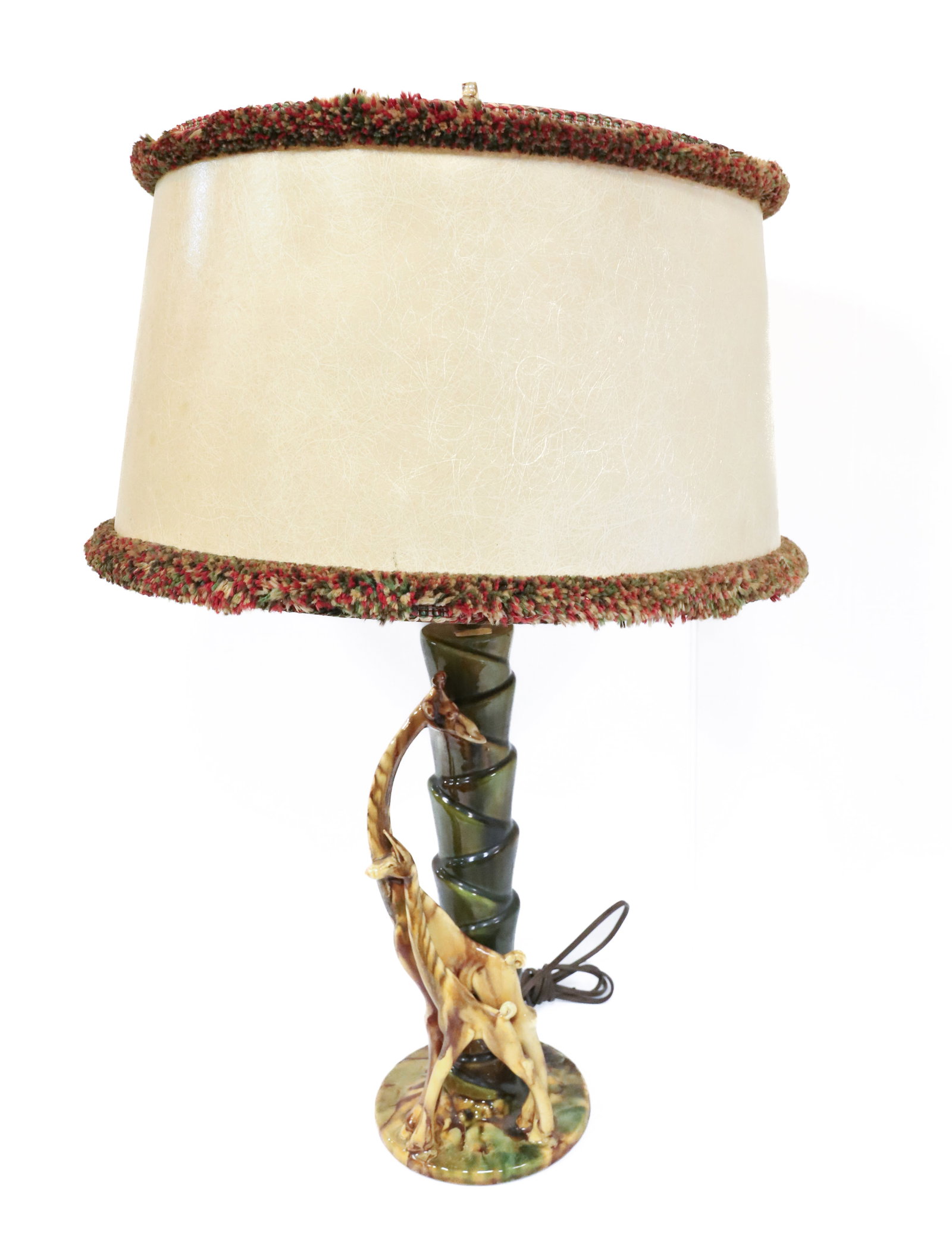 ROYAL HAEGER POTTERY GIRAFFE LAMP (1 of 5)