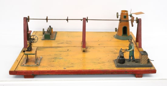 TIN LITHO STEAM TOY ACCESSORIES