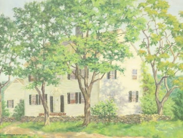 FRANCIS WOOD OIL ON BOARD