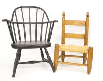 (2) CHILD'S CHAIRS