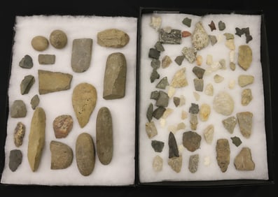 LARGE LOT OF NATIVE AMERICAN ARTIFACTS