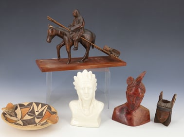 LOT OF NATIVE AMERICAN RELATED ITEMS