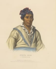 NATIVE AMERICAN LITHOGRAPH