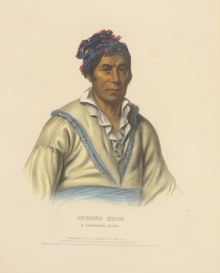 NATIVE AMERICAN LITHOGRAPH (1 of 2)