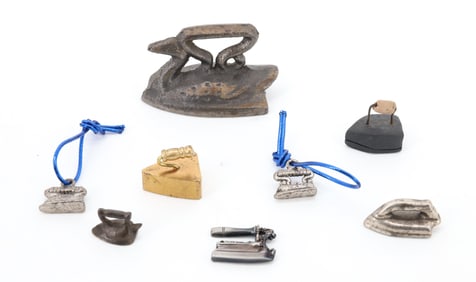 LOT OF MINIATURE IRONS