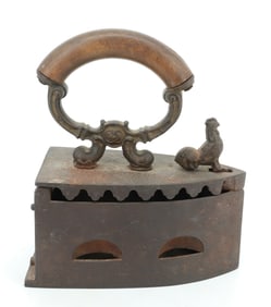EARLY CHARCOAL IRON
