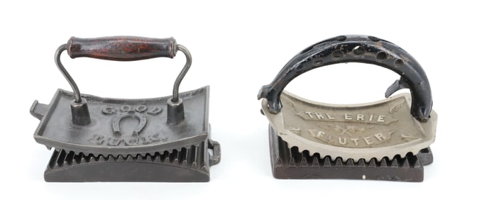 (2) EARLY ROCKER FLUTERS